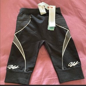 Off white biker tights